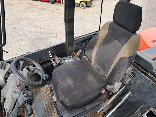 Linde - 2006 - h160d - 16t hefvermogen op 1200mm, 3.7m duplex, vorkversteller, side-shift - vorkheftruck - afbeelding 1 van  5