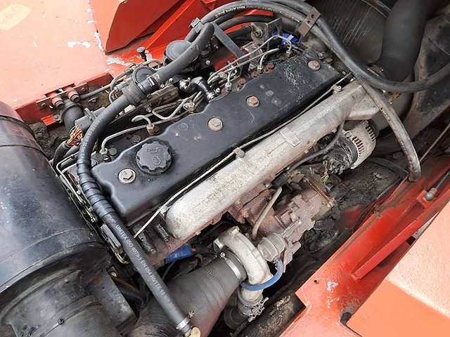 Linde - 2006 - h160d - 16t hefvermogen op 1200mm, 3.7m duplex, vorkversteller, side-shift - vorkheftruck - afbeelding 2 van  5