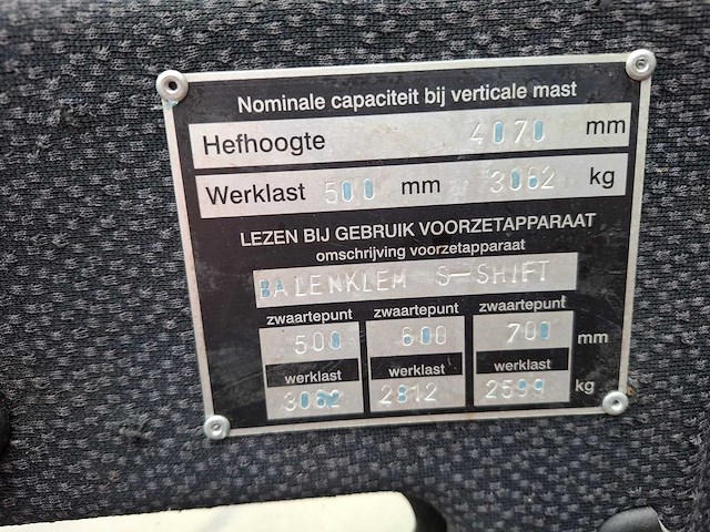 Linde - 2007 - h40d - vorkheftruck - afbeelding 6 van  30