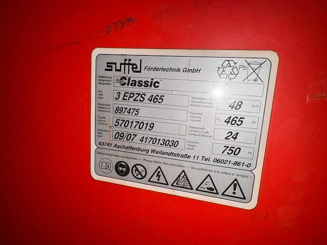 Linde - 2007 - v11 - elektrische orderpicker reach truck - afbeelding 2 van  9