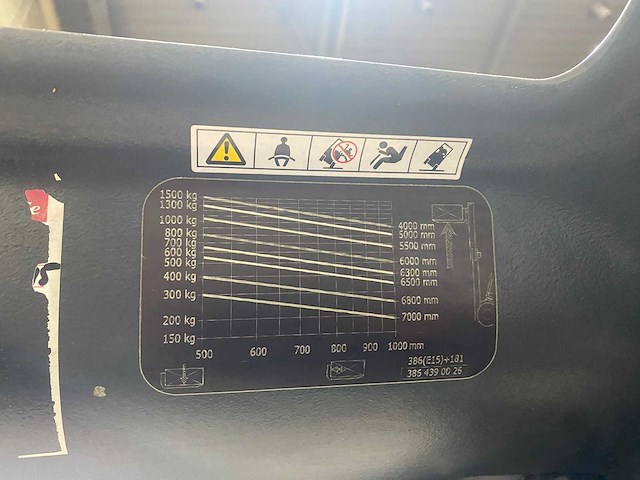 Linde - 2012 - e15 - vorkheftruck - afbeelding 6 van  16