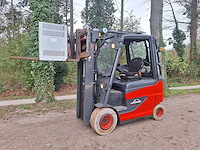 Linde - 2013 - e30h-01/600 - 3.26m duplex, free-lift, vorkversteller - vorkheftruck