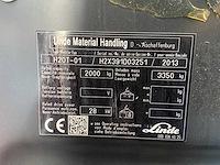 Linde - 2013 - h20t - vorkheftruck - side-shift - afbeelding 4 van  12