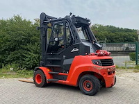 Linde - 2013 - h80d-02/900 - 6.5m triplex, free-lift - vorkheftruck - afbeelding 5 van  12