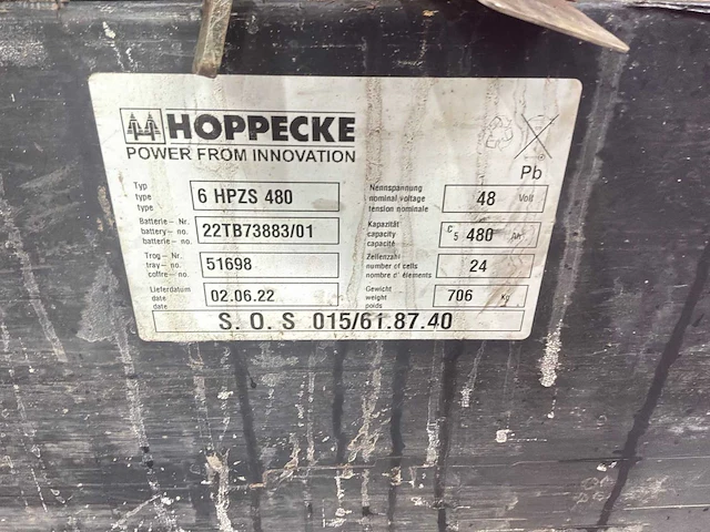 Linde - 2013 - r14x-03 - reach truck - afbeelding 7 van  16