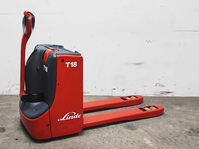 Linde - 2013 - t18 - elektrische palletwagen - afbeelding 5 van  8