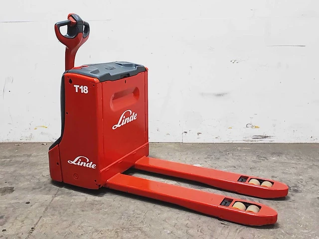 Linde - 2013 - t18 - elektrische palletwagen - afbeelding 6 van  8
