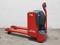 Linde - 2013 - t18 - elektrische palletwagen - afbeelding 2 van  8