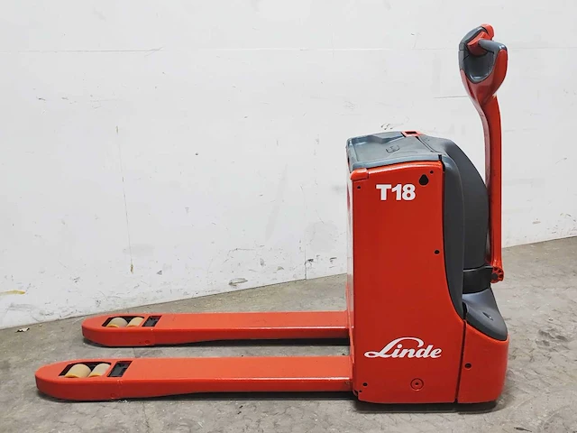 Linde - 2013 - t18 - elektrische palletwagen - afbeelding 3 van  8