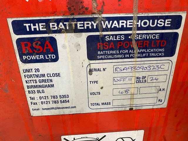 Linde - 2014 - e20ph-02 - 6.07m triplex, free-lift, side-shift - vorkheftruck - afbeelding 3 van  7