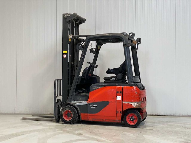Linde - 2014 - e20ph-02 - 6.07m triplex, free-lift, side-shift - vorkheftruck - afbeelding 2 van  7