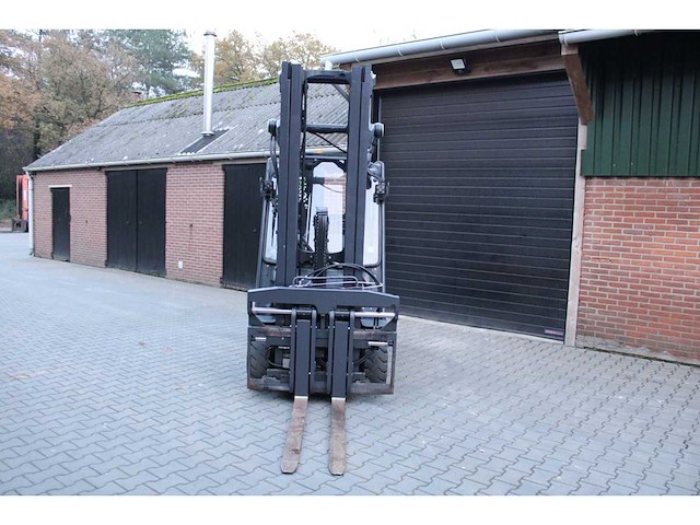 Linde - 2014 - e25 - 5.93m triplex, free-lift, vorkversteller, side-shift - vorkheftruck - afbeelding 11 van  18