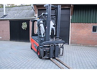 Linde - 2014 - e25 - 5.93m triplex, free-lift, vorkversteller, side-shift - vorkheftruck - afbeelding 9 van  18