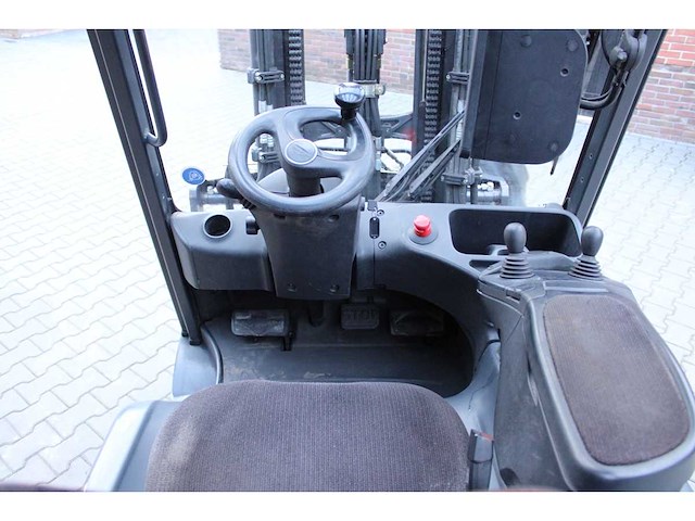 Linde - 2014 - e25 - 5.93m triplex, free-lift, vorkversteller, side-shift - vorkheftruck - afbeelding 5 van  16