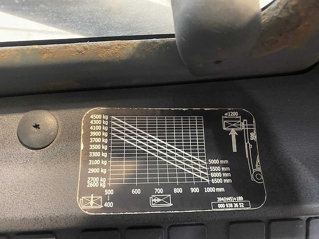 Linde - 2015 - h45d - 4500kg hefvermogen - vorkheftruck - afbeelding 6 van  15