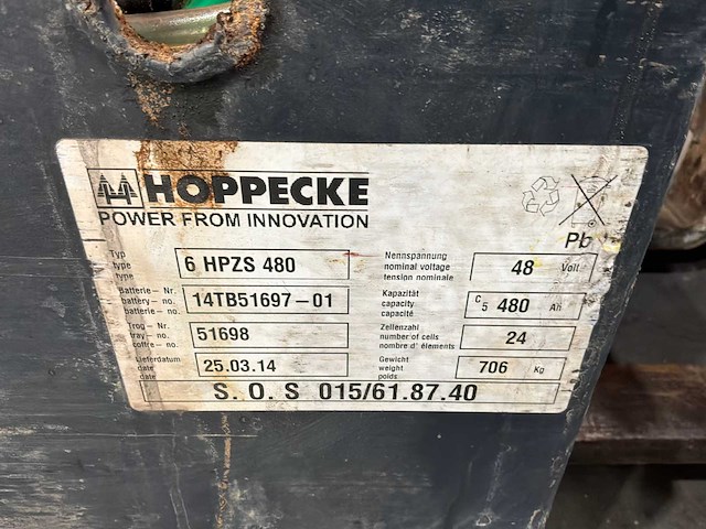 Linde - 2015 - r14x-03 - reach truck - afbeelding 6 van  18
