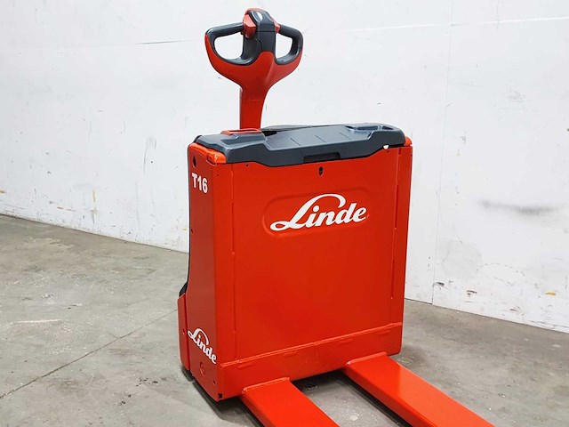 Linde - 2015 - t16 - elektrische palletwagen - afbeelding 2 van  11