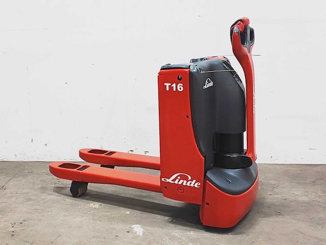 Linde - 2015 - t16 - elektrische palletwagen - afbeelding 2 van  10