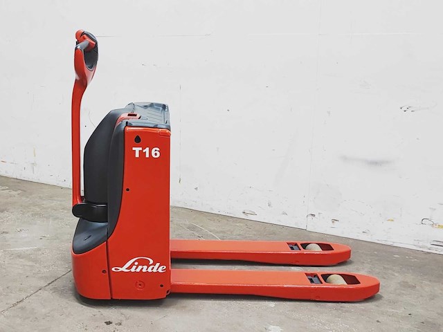 Linde - 2015 - t16 - elektrische palletwagen - afbeelding 4 van  10