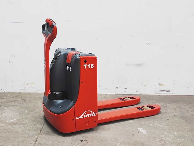 Linde - 2015 - t16 - elektrische palletwagen - afbeelding 5 van  10
