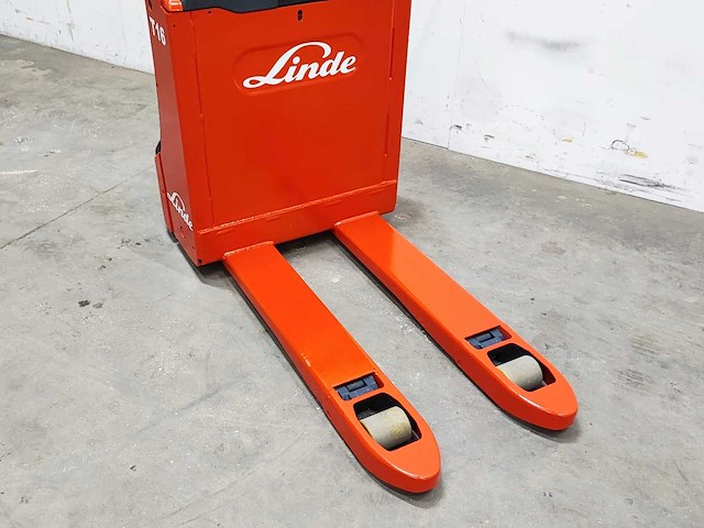 Linde - 2015 - t16 - elektrische palletwagen - afbeelding 9 van  10