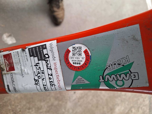 Linde - 2015 - t16 - elektrische palletwagen - afbeelding 2 van  3