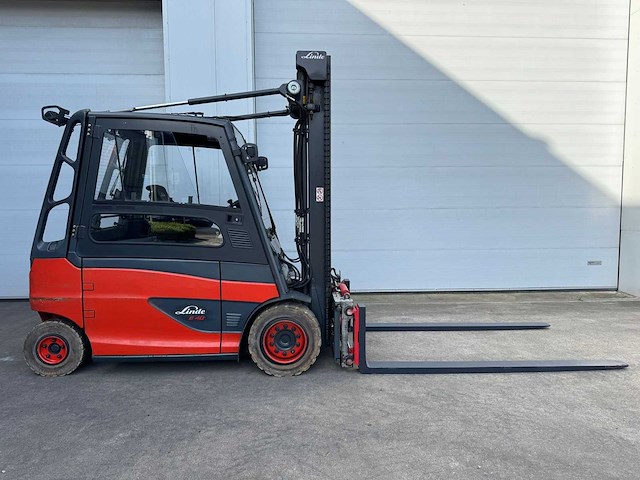 Linde - 2016 - e40hl-01/900 - 4.1m duplex, side-shift, vorkversteller - vorkheftruck - afbeelding 5 van  14