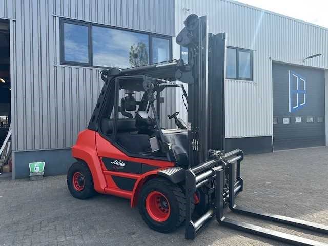 Linde - 2016 - h70d-03 - 4.45m duplex, side-shift, vorkversteller - vorkheftruck - afbeelding 5 van  7