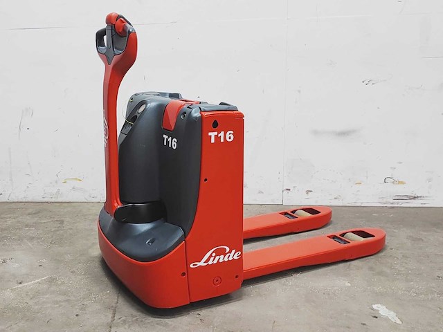 Linde - 2016 - t16 - elektrische palletwagen - afbeelding 3 van  5