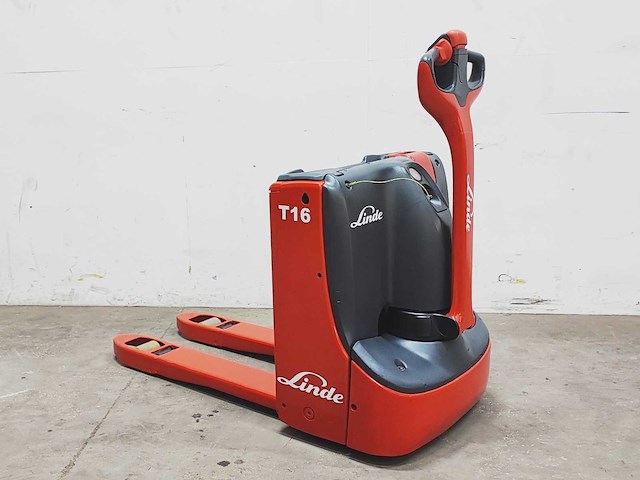 Linde - 2016 - t16 - elektrische palletwagen - afbeelding 1 van  10