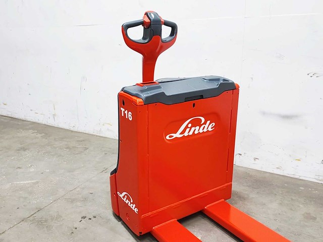 Linde - 2016 - t16 - elektrische palletwagen - afbeelding 10 van  10