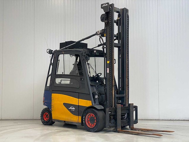 Linde - 2017 - e50hl-01/600 - 5.0m duplex, side-shift - vorkheftruck - afbeelding 4 van  11