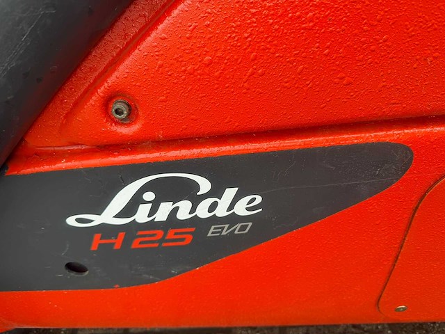 Linde - 2017 - h25t-02 - 5.55m triplex, free-lift, side-shift, vorkversteller - vorkheftruck - afbeelding 7 van  22