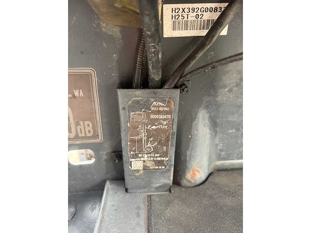 Linde - 2017 - h25t-02 - 5.55m triplex, free-lift, side-shift, vorkversteller - vorkheftruck - afbeelding 13 van  22