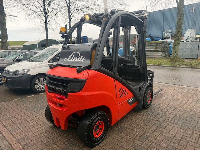 Linde - 2017 - h25t-02 - 5.55m triplex, free-lift, side-shift, vorkversteller - vorkheftruck - afbeelding 16 van  20