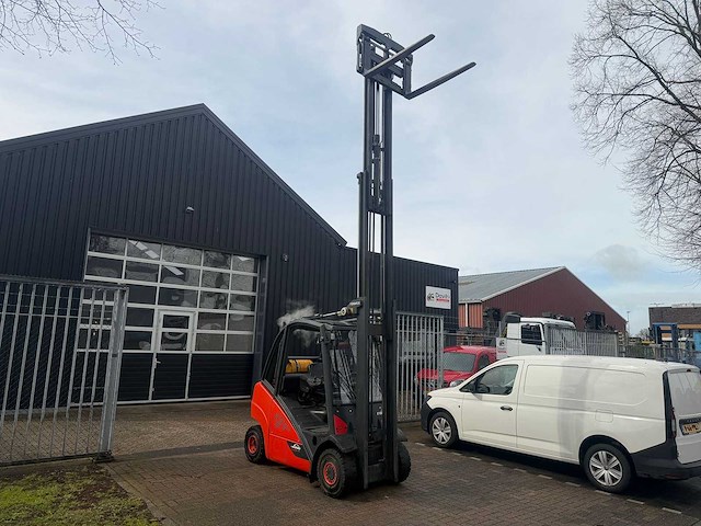 Linde - 2017 - h25t-02 - 5.55m triplex, free-lift, side-shift, vorkversteller - vorkheftruck - afbeelding 9 van  22