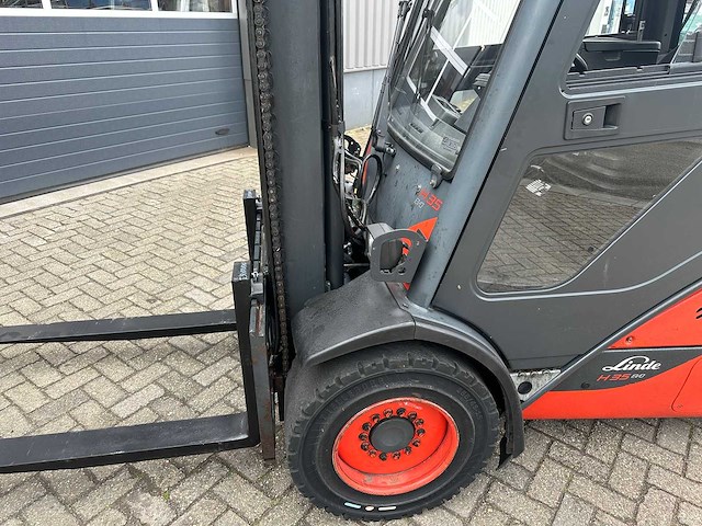 Linde - 2017 - h35d-01 - 5.45m duplex - vorkheftruck - afbeelding 9 van  13