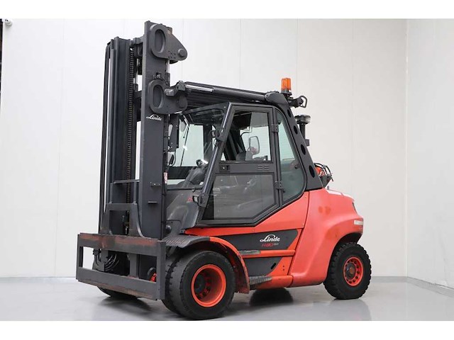 Linde - 2017 - h80t-03/900 - 4.13m duplex - vorkheftruck - afbeelding 2 van  5