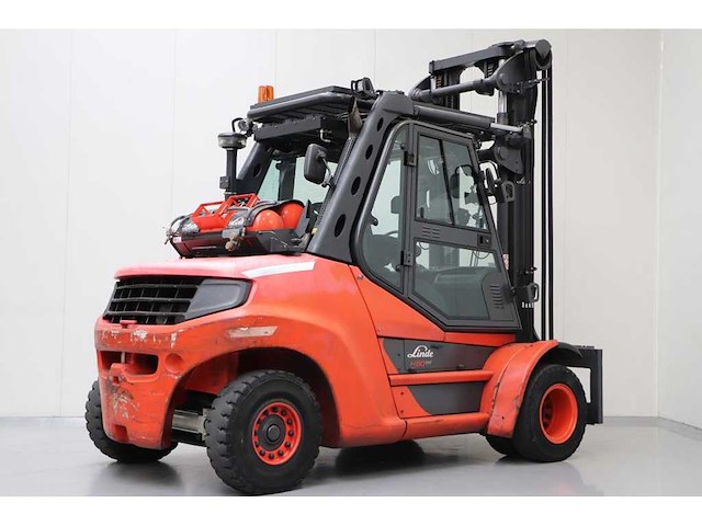 Linde - 2017 - h80t-03/900 - 4.13m duplex - vorkheftruck - afbeelding 3 van  5