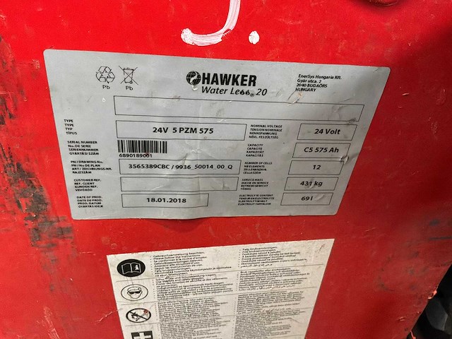 Linde - 2018 - e12-02 - vorkheftruck - afbeelding 9 van  18