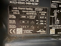 Linde - 2018 - e35l - vorkheftruck - side-shift - vorkensteller - afbeelding 13 van  20