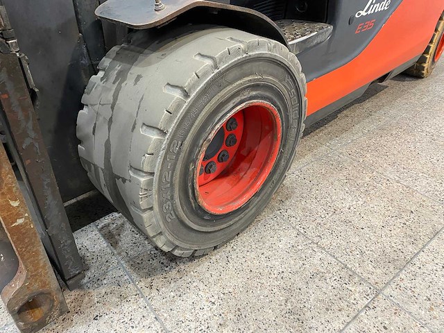 Linde - 2018 - e35l - vorkheftruck - side-shift - vorkensteller - afbeelding 5 van  20