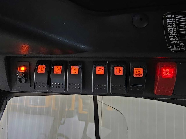Linde - 2018 - h45t-02 - 5m duplex, free-lift, vorkversteller, side-shift, dichte cabine - vorkheftruck - afbeelding 16 van  25