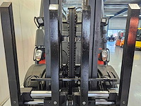 Linde - 2018 - h45t-02 - 5m duplex, free-lift, vorkversteller, side-shift, dichte cabine - vorkheftruck - afbeelding 4 van  4