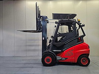 Linde - 2018 - h45t-02 - 5m duplex, free-lift, vorkversteller, side-shift, dichte cabine - vorkheftruck - afbeelding 3 van  4