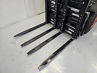 Linde - 2018 - h45t-02 - 6.13m triplex, free-lift, vorkversteller, side-shift, dichte cabine - vorkheftruck - afbeelding 4 van  25