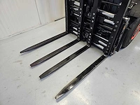 Linde - 2018 - h45t-02 - 6.13m triplex, free-lift, vorkversteller, side-shift, dichte cabine - vorkheftruck - afbeelding 4 van  25