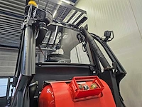 Linde - 2018 - h45t-02 - 6.13m triplex, free-lift, vorkversteller, side-shift, dichte cabine - vorkheftruck - afbeelding 8 van  25