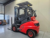 Linde - 2018 - h45t-02 - 6.13m triplex, free-lift, vorkversteller, side-shift, dichte cabine - vorkheftruck - afbeelding 20 van  25