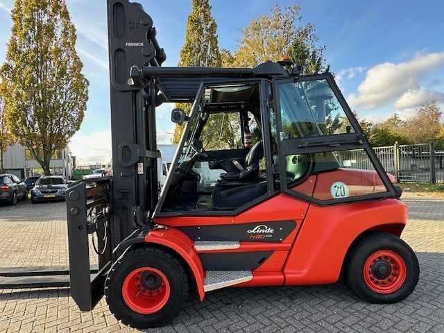 Linde - 2018 - h80d-03/900 - 8000kg hefvermogen op 900mm - vorkheftruck - afbeelding 3 van  19